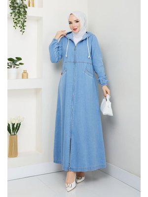 Gizli Fermuarlı Cepli Kot Kap