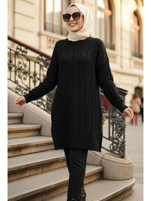 Siyah Triko Kazak 8798s