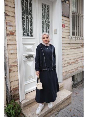 Lacivert Etek Takım