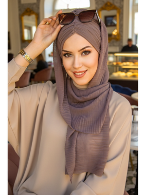 Vizon Kelebek Bone Şal