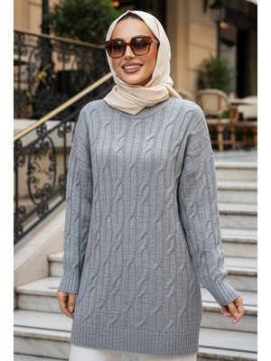 Gri Triko Kazak 8798gr