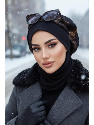 Siyah Bakır Garnili Bere