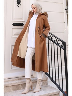 Taba Arlena Bondit Kürklü Mont