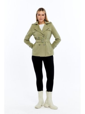 Crop Mevsimlik Trençkot Mint