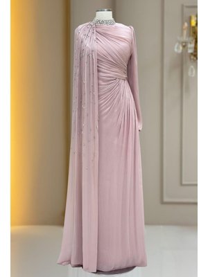 Pudra Helen Abiye Elbise