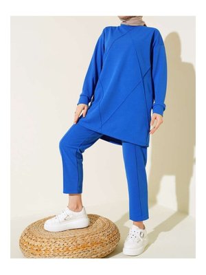 Çıma Desenli İkili Takım Saks