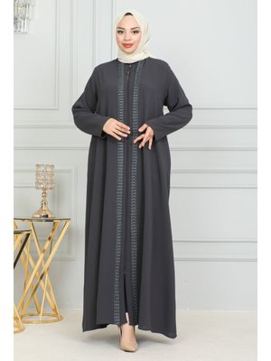 Füme Anne Dantelli Taşlı