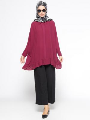 Siyah Beli Lastikli Pantolon Siyah Beli Lastikli Pantolon