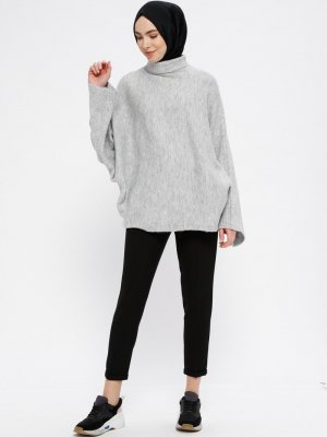 Siyah Beli Lastikli Pantolon Siyah Beli Lastikli Pantolon