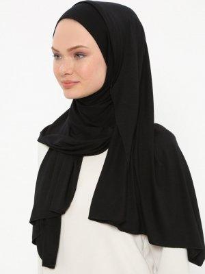 Siyah Pratik Düz Şal