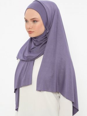 Leylak Pratik Düz Şal