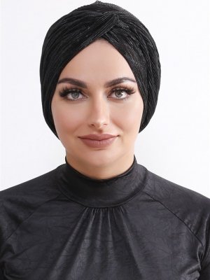 Siyah Simli Dolama Bone Siyah Simli Dolama Bone