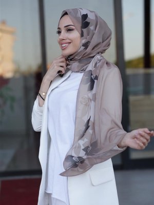 Vizon Roseum Degrade Şal