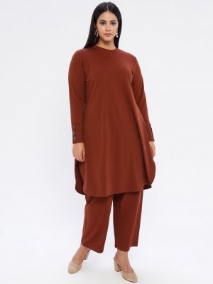 Taba Tunik&Pantolon İkili Takım