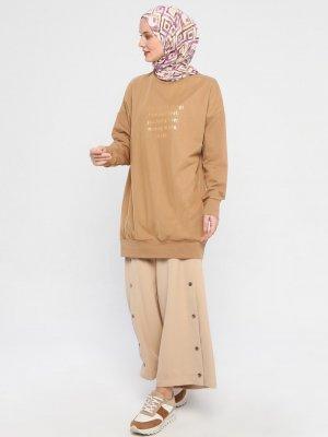 Taş Bol Paça Pantolon Taş Bol Paça Pantolon