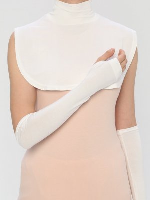 Krem Yakalık&Kolluk İkili Set