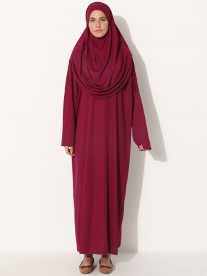 Mürdüm Namaz Elbisesi Mürdüm Namaz Elbisesi