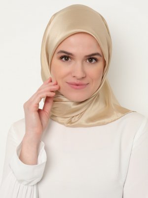 Açık Gold Kristal Eşarp Açık Gold Kristal Eşarp