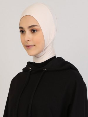 Açık Bej Hazır Bone