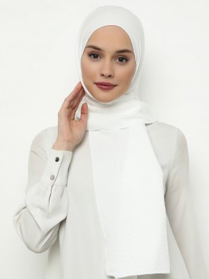 Ekru Pamuksu Ayrobin Şal