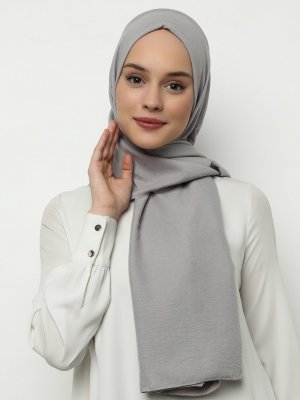 Gri Pamuksu Ayrobin Şal