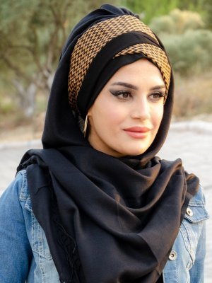Siyah Hazır Şal