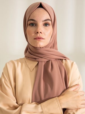 Sütlü Kahve Medine İpeği Şal